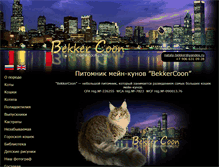 Tablet Screenshot of bekkercoon.ru